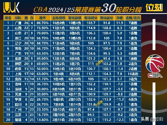 CBA总决赛数据统计，数字背后的巅峰对决与冠军密码